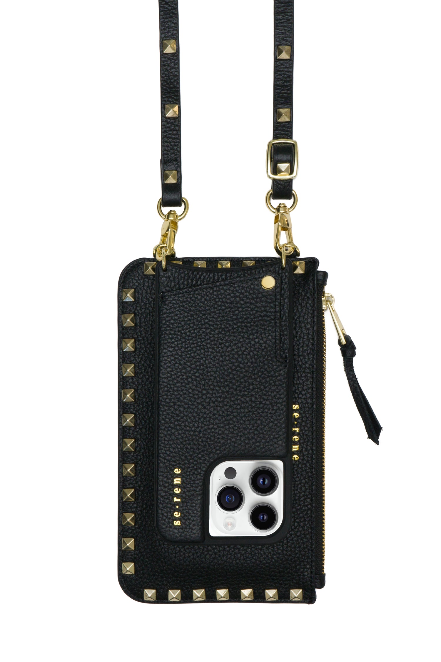 SE.RENE / Black / Gold Phone Cover / Envelope Wallet – Se-rene Retail