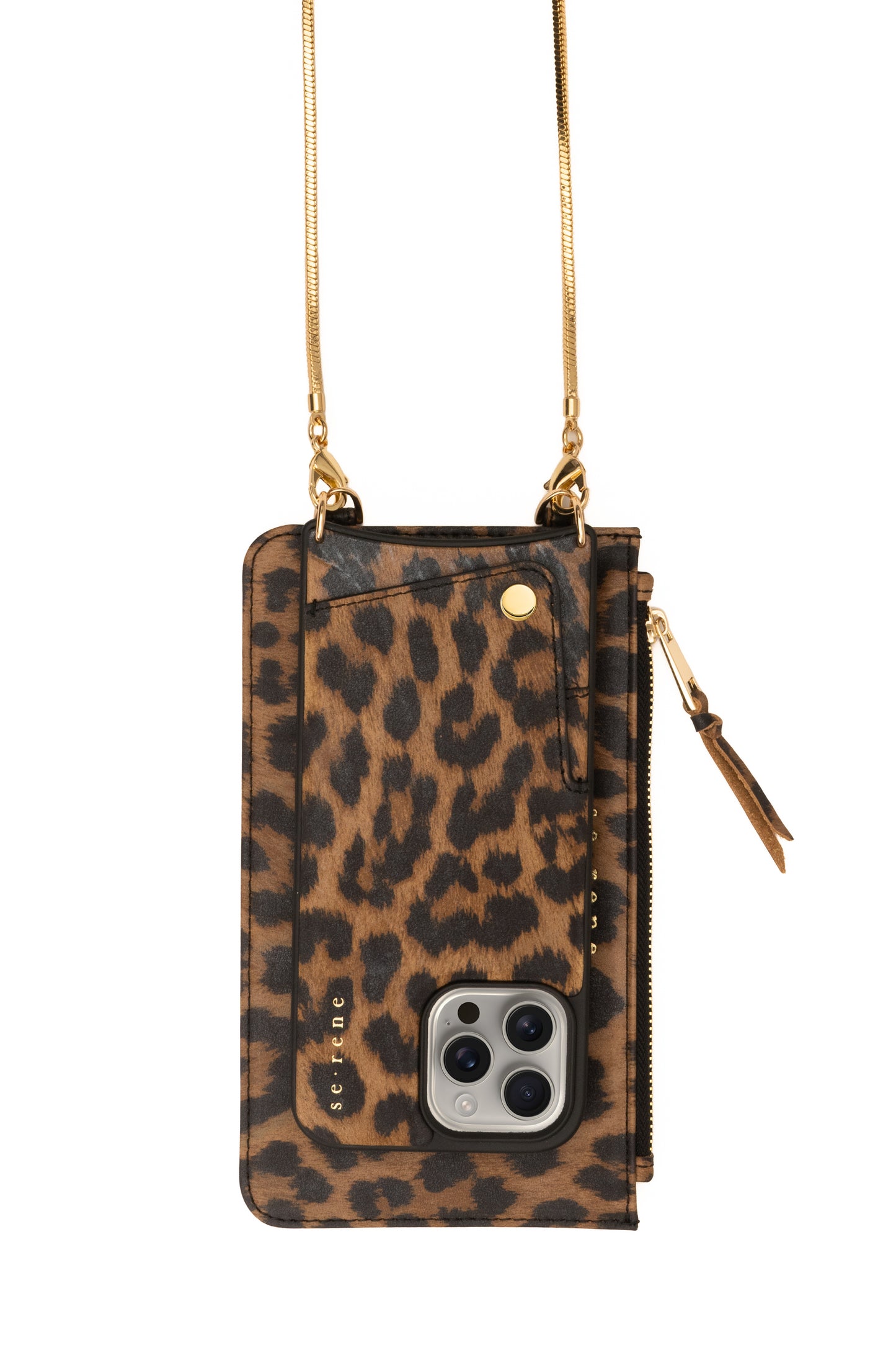 Leopard Print Leather & Gold Complete Set