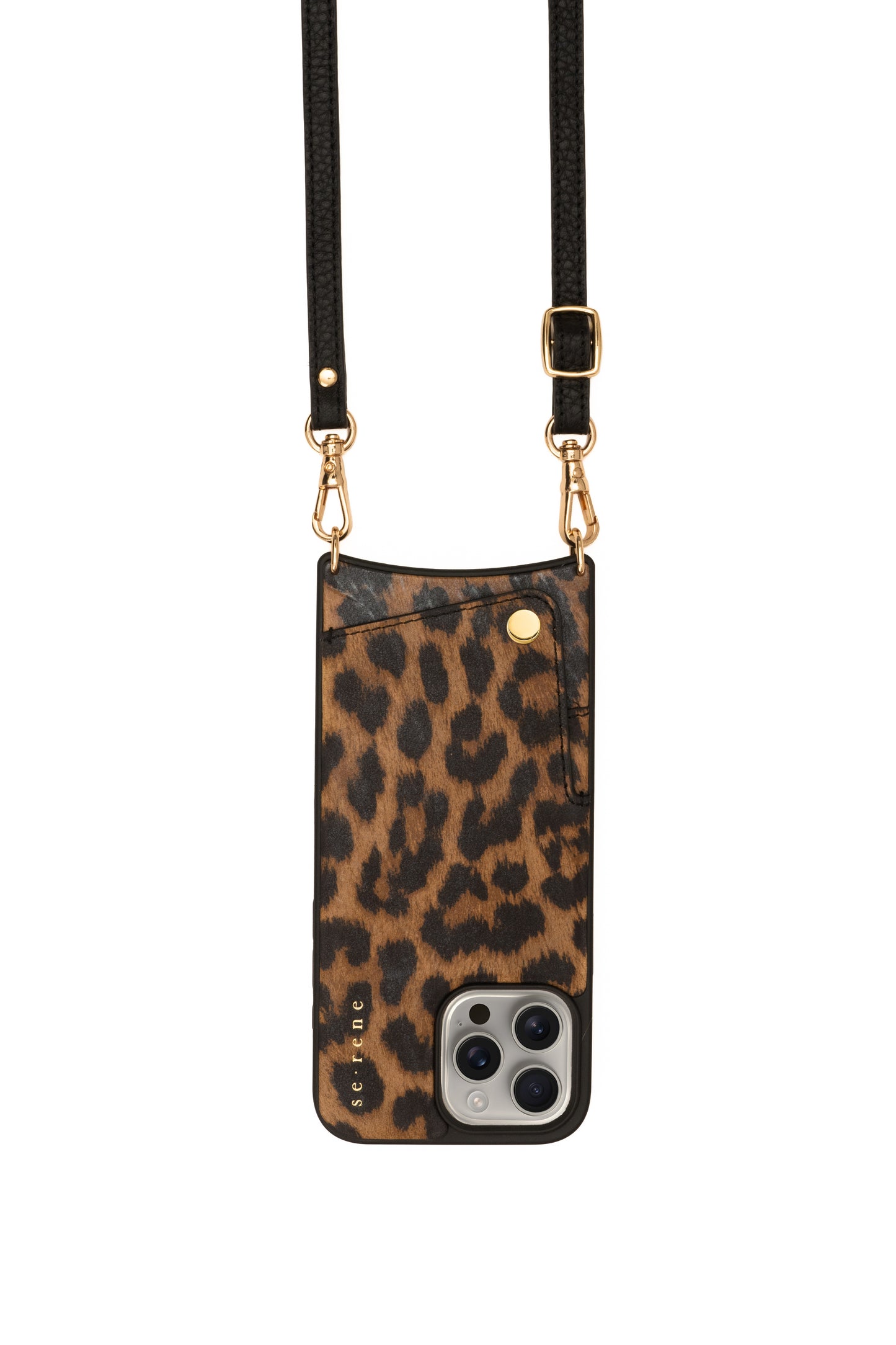 Everyday Leopard Print & Plain Black Strap