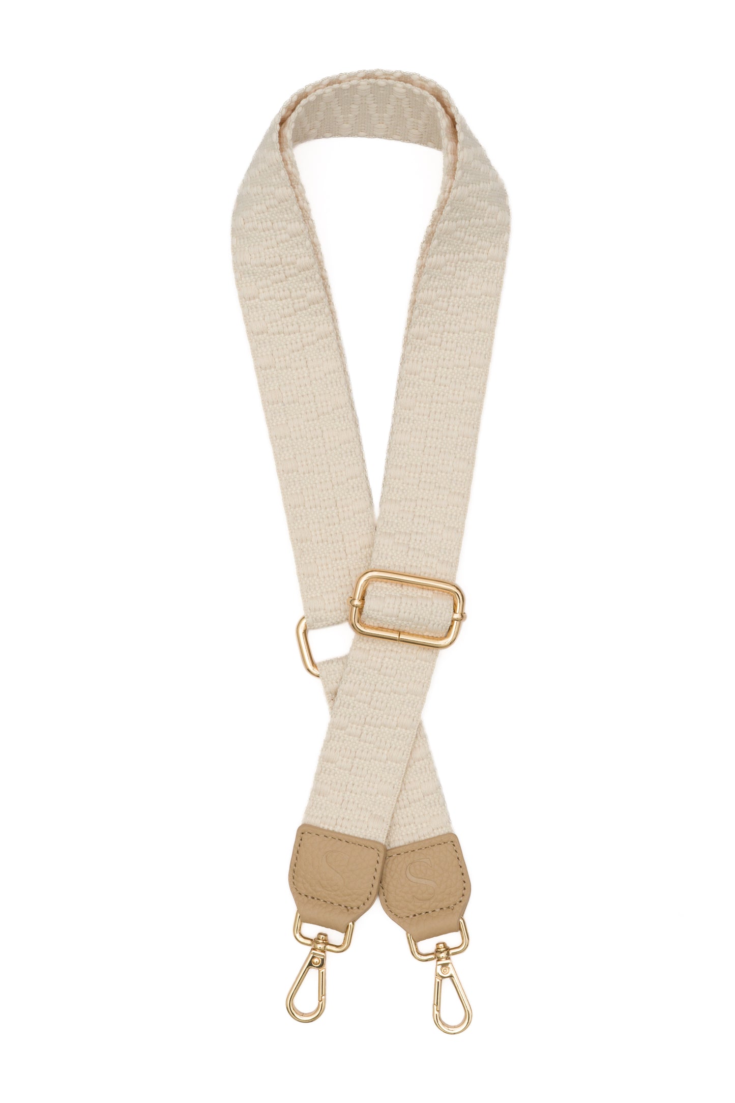 Classic Gold & Taupe with Beige Strap